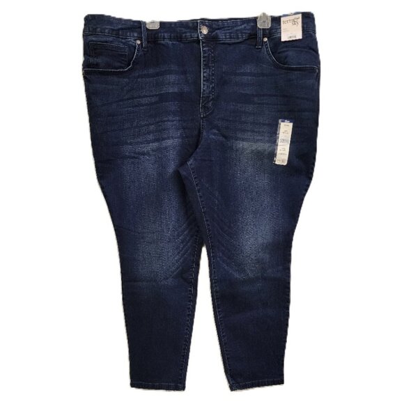 New Terra & Sky Plus Skinny High Rise Jeans  - Size 26W Petite - Picture 1 of 9